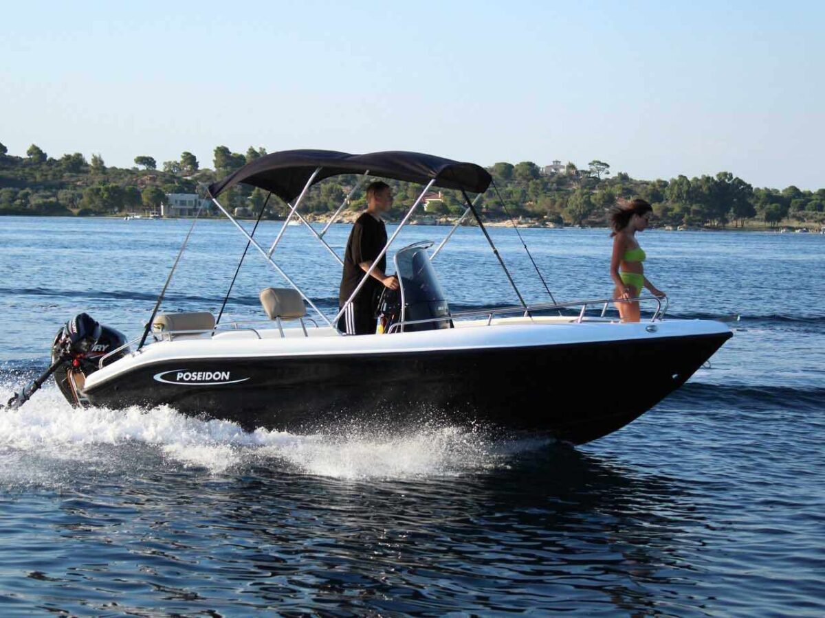 Poseidon Blue Water Black